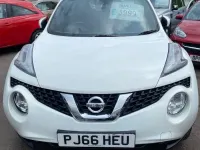 Używany Nissan Juke N-Connecta 110 KM (80 kW) 2016 Biały SUV