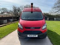 Used Ford Transit Custom 100 HP (73 kW) 2014 Red Van