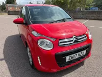 Used Citroën C1 Feel 68 HP (50 kW) 2017 Red Hatchback