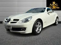 Used Mercedes SLK200 184 HP (135 kW) 2010 White Cabriolet