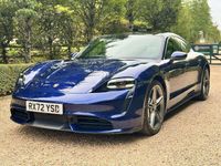 Used Porsche Taycan Performance Package 500 kW (680 HP) 2022 Blue Sedan