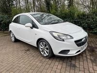 Used Vauxhall Corsa 75 HP (55 kW) 2017 White Hatchback
