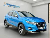 Used Nissan Qashqai Tekna+ 110 HP (80 kW) 2017 Blue SUV