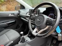 Used Kia Picanto 83 HP (61 kW) 2017 Blue Hatchback
