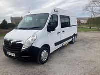 Begagnad Vauxhall Movano 130 HK (95 kW) 2018 Vit Minibuss