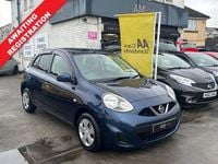 Used Nissan Micra 2017 Blue Hatchback