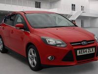 Used Ford Focus Zetec 115 HP (84 kW) 2014 Red Hatchback