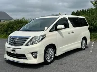 Used Toyota Alphard 280 HP (205 kW) 2013 White gold MPV