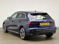 Used Audi A3 S-Line 150 HP (110 kW) 2024 Blue Hatchback