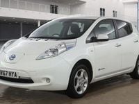 Used Nissan Leaf Acenta 80 kW (109 HP) 2017 White Hatchback