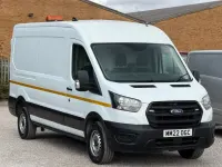 Used Ford Transit S 130 HP (95 kW) 2022 White Van