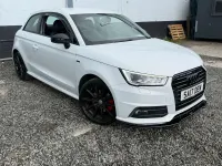 Used Audi A1 S-Line 125 HP (91 kW) 2017 White Hatchback