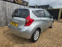 Used Nissan Note Acenta 80 HP (58 kW) 2014 Silver Hatchback