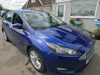 Used Ford Focus Zetec 2016 Blue Hatchback