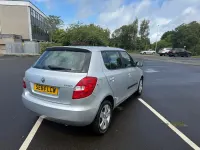 Used Skoda Fabia SE 69 HP (50 kW) 2015 Silver Hatchback