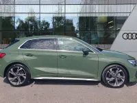 Used Audi A3 Sportback S-Line 2025 Green Hatchback