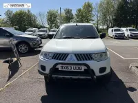 Used Mitsubishi L200 134 HP (98 kW) 2013 White Pickup