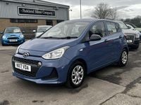 Used Hyundai i10 66 HP (48 kW) 2017 Blue Hatchback