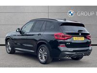 Used BMW X3 M Sport 190 HP (139 kW) 2021 Black sapphire metallic paint SUV