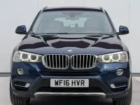 Begagnad BMW X3 xLine 190 HK (139 kW) 2016 Blå SUV