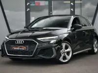 Used Audi A3 Sportback S-Line 2022 Black Hatchback