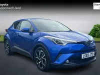 Used Toyota C-HR Design 122 HP (89 kW) 2019 Blue SUV