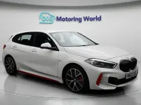 Used BMW 128 M Sport 261 HP (191 kW) 2022 White Hatchback