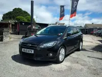 Used Ford Focus Zetec 125 HP (91 kW) 2011 Black Estate