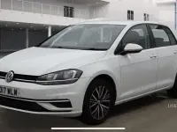 Used VW Golf VII SE 110 HP (80 kW) 2017 White Hatchback
