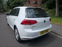 Used VW Golf VII Match 2015 White Hatchback