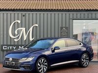 Used VW Arteon R-line 190 HP (139 kW) 2018 Blue Hatchback