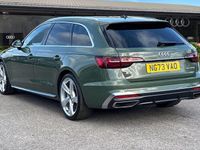 Used Audi A4 S-Line 204 HP (150 kW) 2024 Green Estate