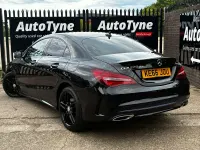 Used Mercedes CLA220 AMG line 2017 Black Coupe