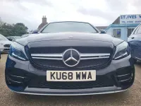 Begagnad Mercedes C43 AMG Premium Plus 2018 Svart Cab