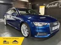 Used Audi A4 S-Line 190 HP (139 kW) 2017 Blue Sedan