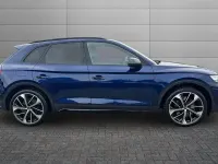 Used Audi Q5 Comfort 341 HP (250 kW) 2025 Navarra blue SUV
