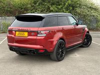 Used Land Rover Range Rover Sport Autobiography Dynamic 510 HP (375 kW) 2014 Red SUV