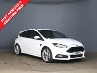 Used Ford Focus ST 185 HP (136 kW) 2016 White Hatchback