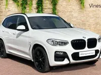 Used BMW X3 M Sport 184 HP (135 kW) 2019 White SUV
