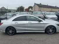 Used Mercedes CLA220 AMG line 177 HP (130 kW) 2016 Silver Coupe