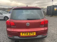 Used VW Tiguan Match 150 HP (110 kW) 2014 Red SUV