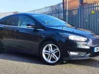 Used Ford Focus Zetec 125 HP (91 kW) 2017 Black Hatchback