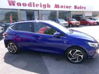 Used Hyundai i20 Premium 2023 Blue Hatchback