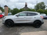 Used Nissan Qashqai N-TEC 110 HP (80 kW) 2016 Silver SUV