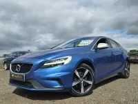 Used Volvo V40 R-Design 122 HP (89 kW) 2018 Blue Hatchback