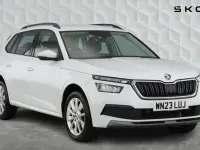 Used Skoda Kamiq SE 150 HP (110 kW) 2023 Moon white metallic SUV