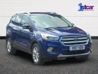 Used Ford Kuga Titanium 180 HP (132 kW) 2017 Blue SUV