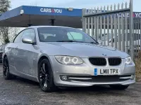 Used BMW 320 Cabriolet Shadowline 184 HP (135 kW) 2011 Silver Cabriolet