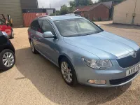 Used Skoda Superb SE 2013 Blue Estate