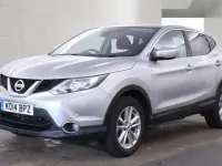 Used Nissan Qashqai Acenta Premium 116 HP (85 kW) 2014 Silver SUV